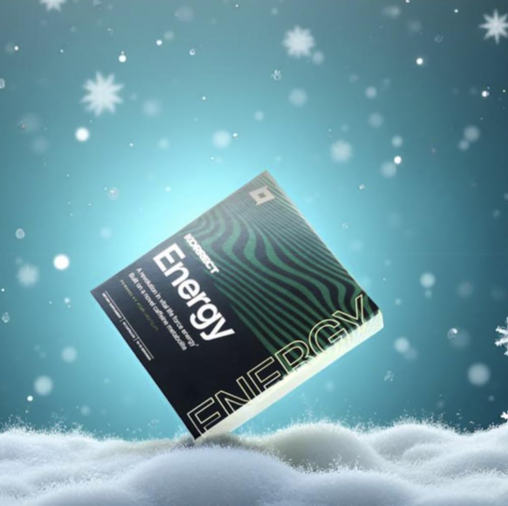 KORRECT LIFE vegan non-GMO badge closeup communicating clean-label credibility