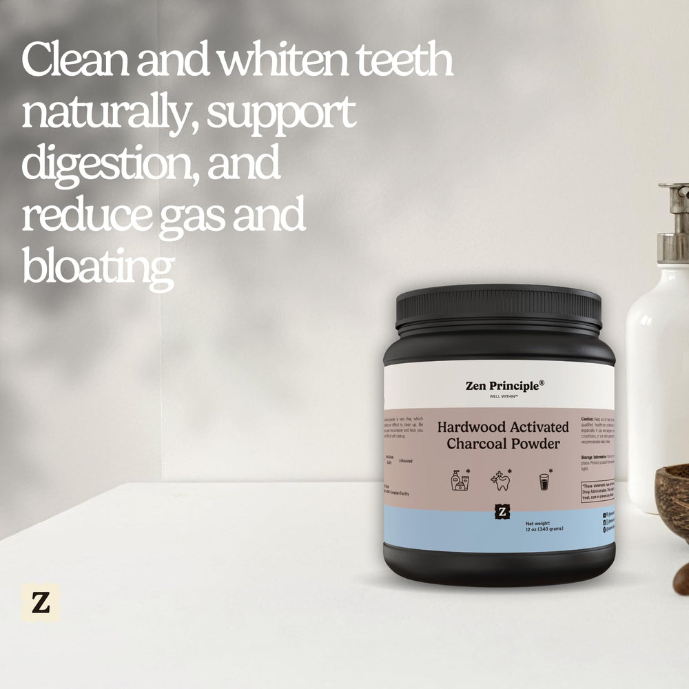 Kosher-certified activated charcoal powder