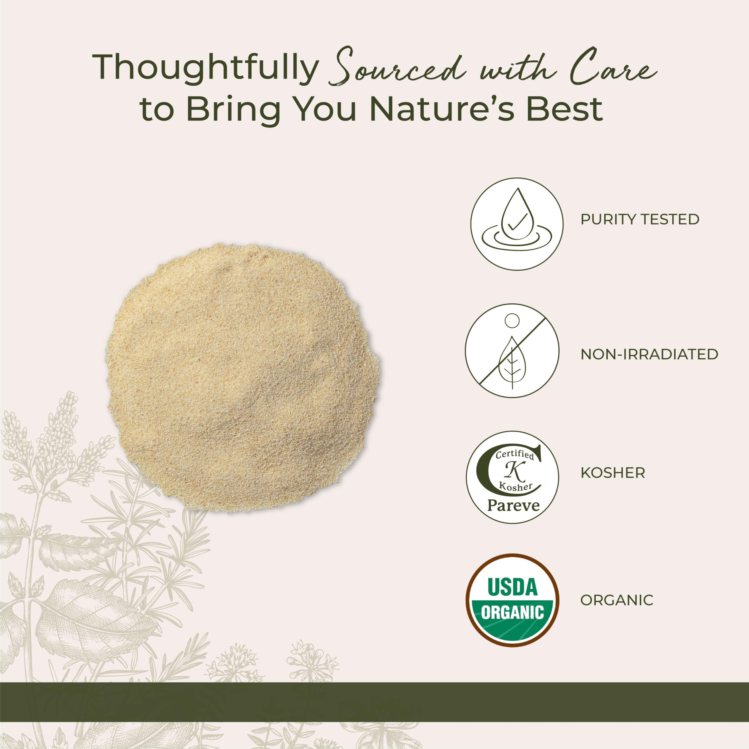 Kosher certification label on packaging