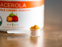Pouch packaging displaying 60 servings and organic label