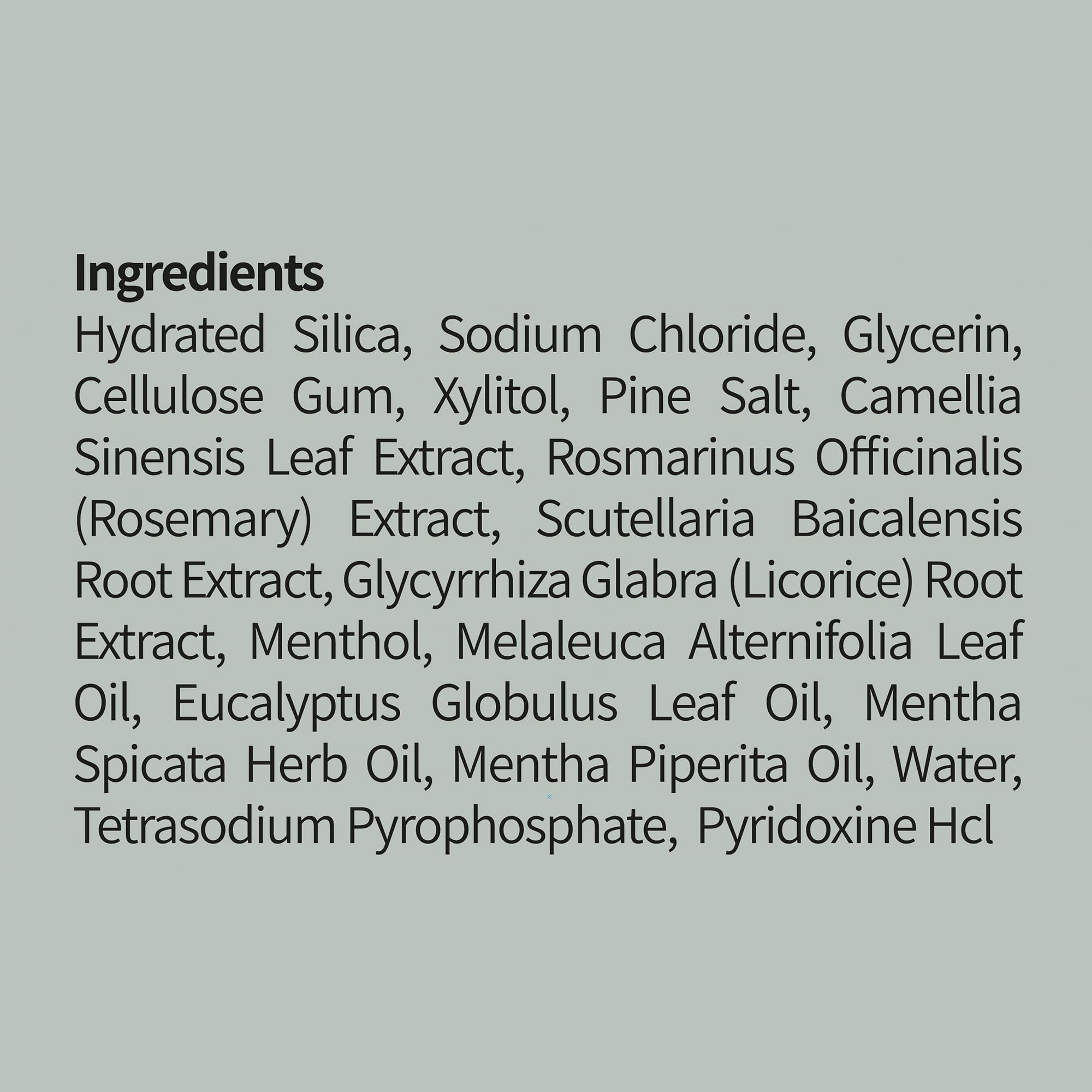 Pine salt and natural ingredient illustration