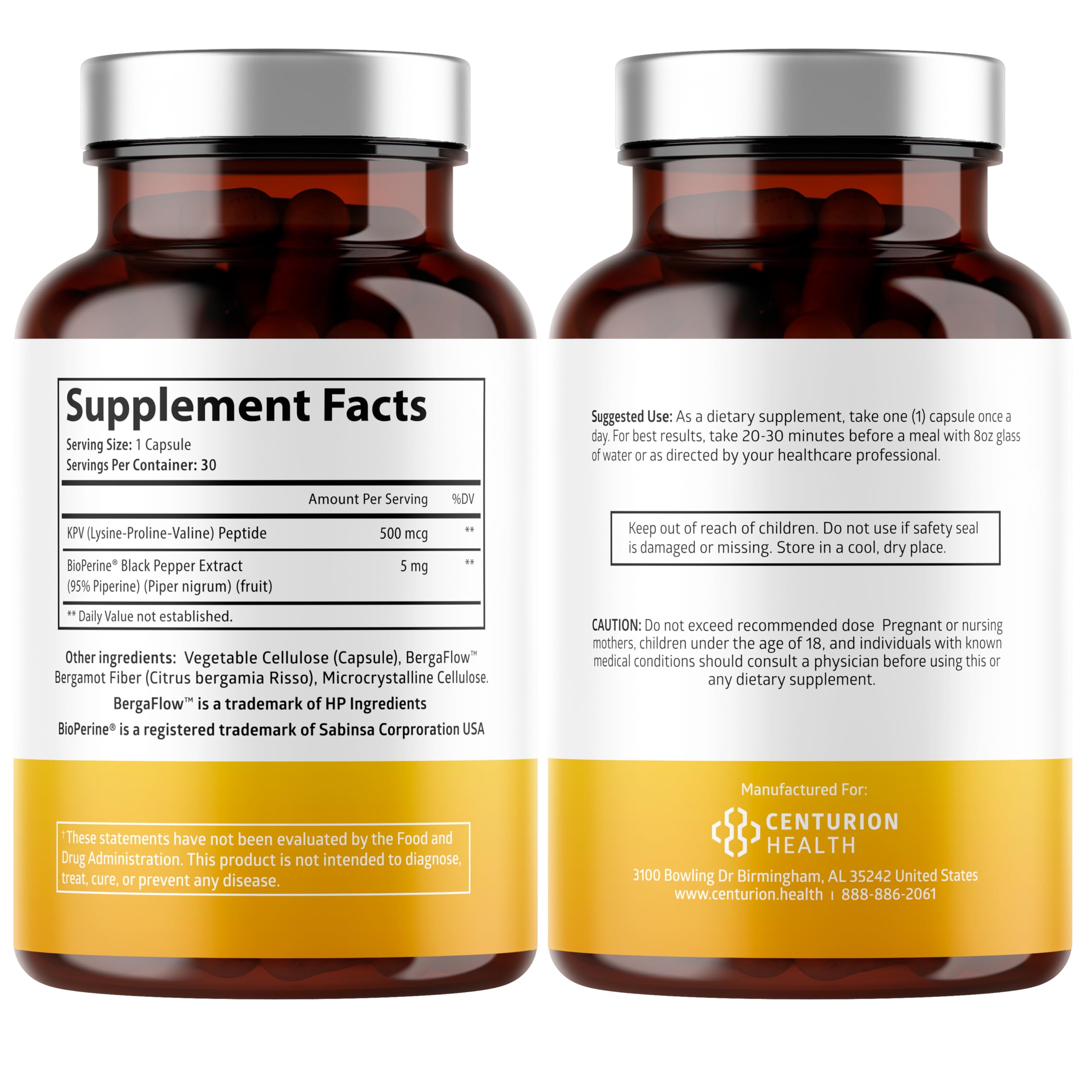 Graphic showing Lysine-Proline-Valine peptide structure
