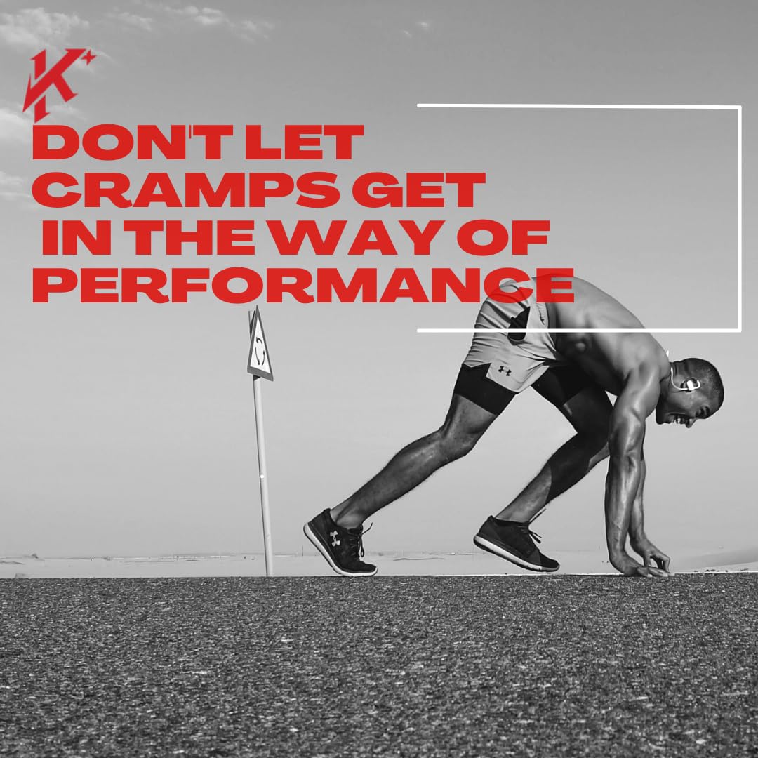 Athlete using Krampade Electrolytes Powder during training