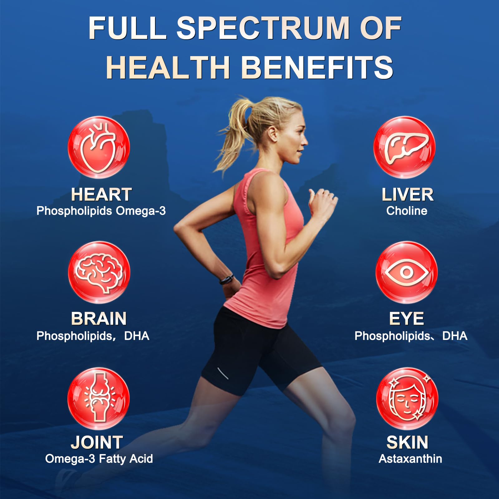 Krill oil supporting heart health