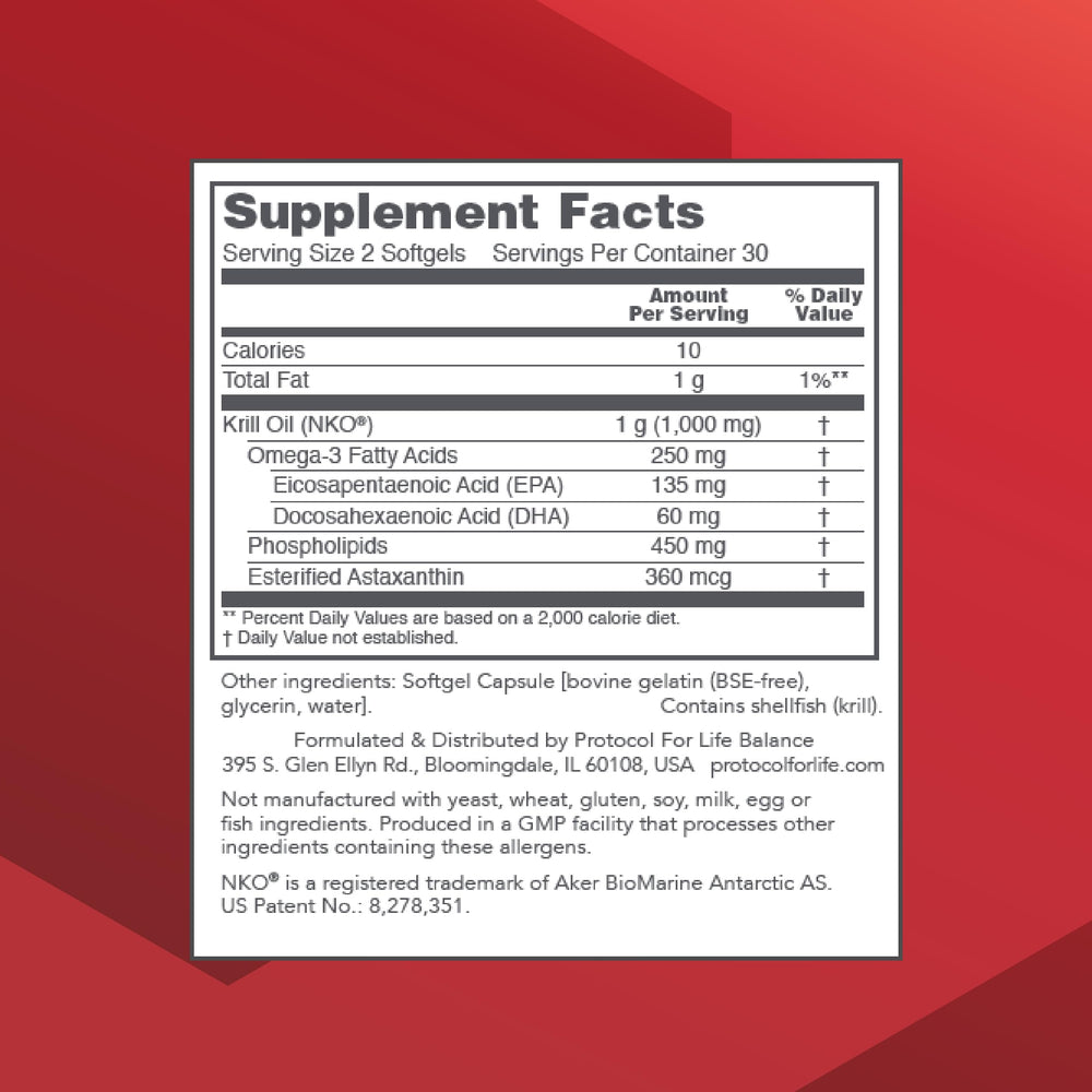 Krill oil softgel close-up