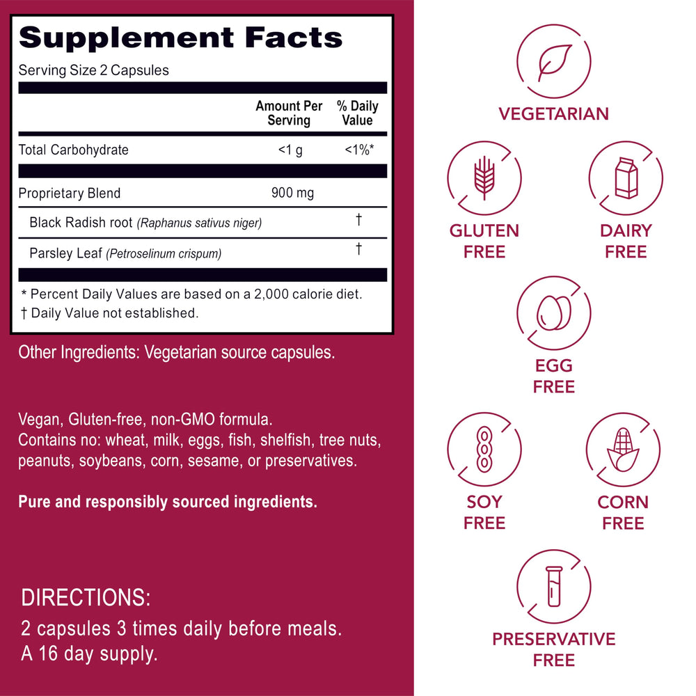 Made in USA Kroeger Herb supplement packaging