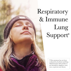 Close-up of herbal ingredients in Kroeger Lung Formula