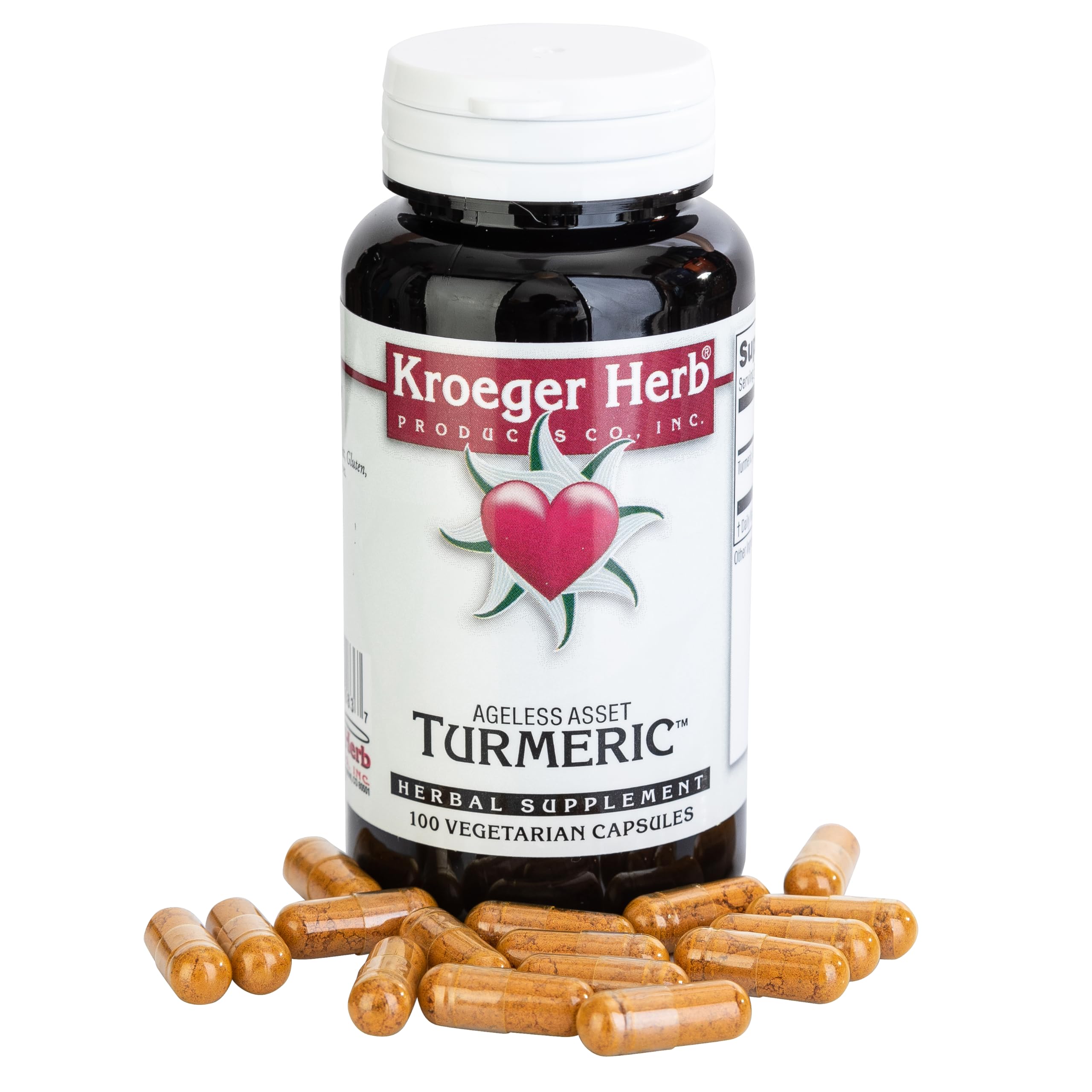 Kroeger Turmeric 950mg bottle – front view