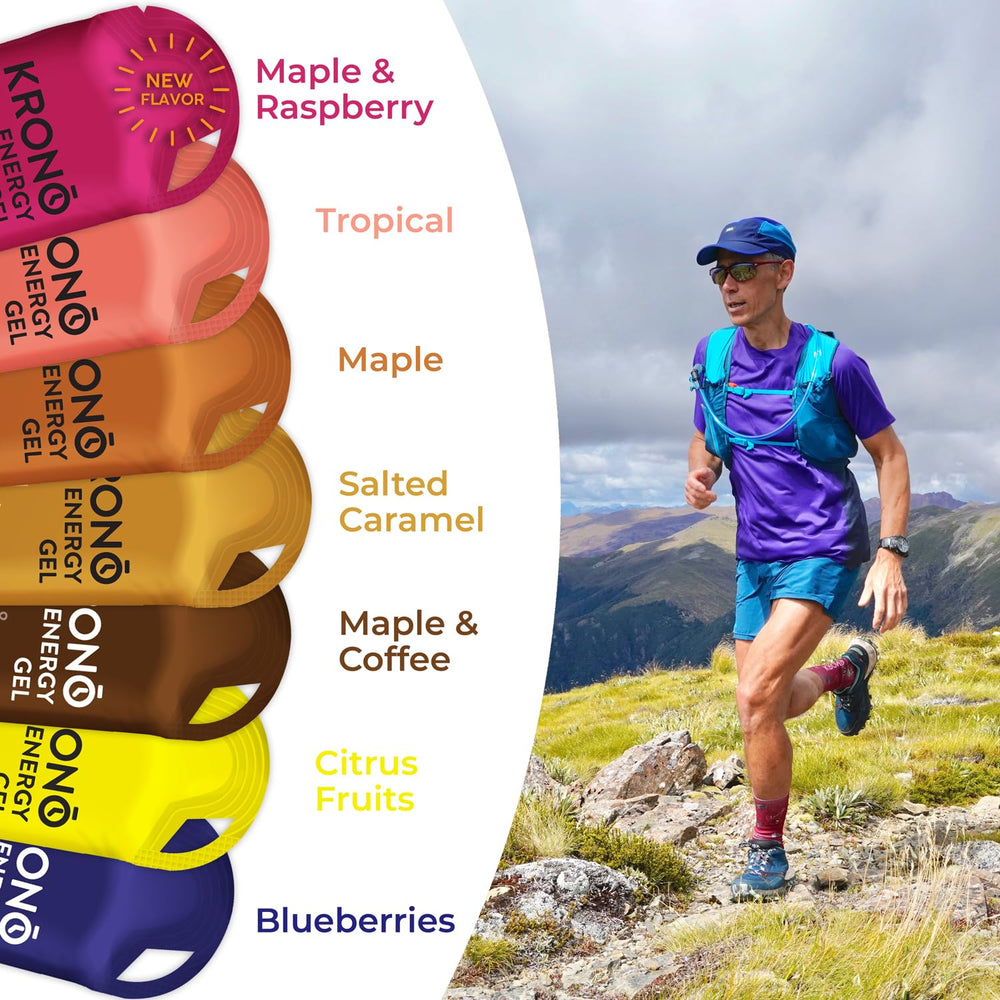 Vegan and gluten-free labeling on Krono Gel