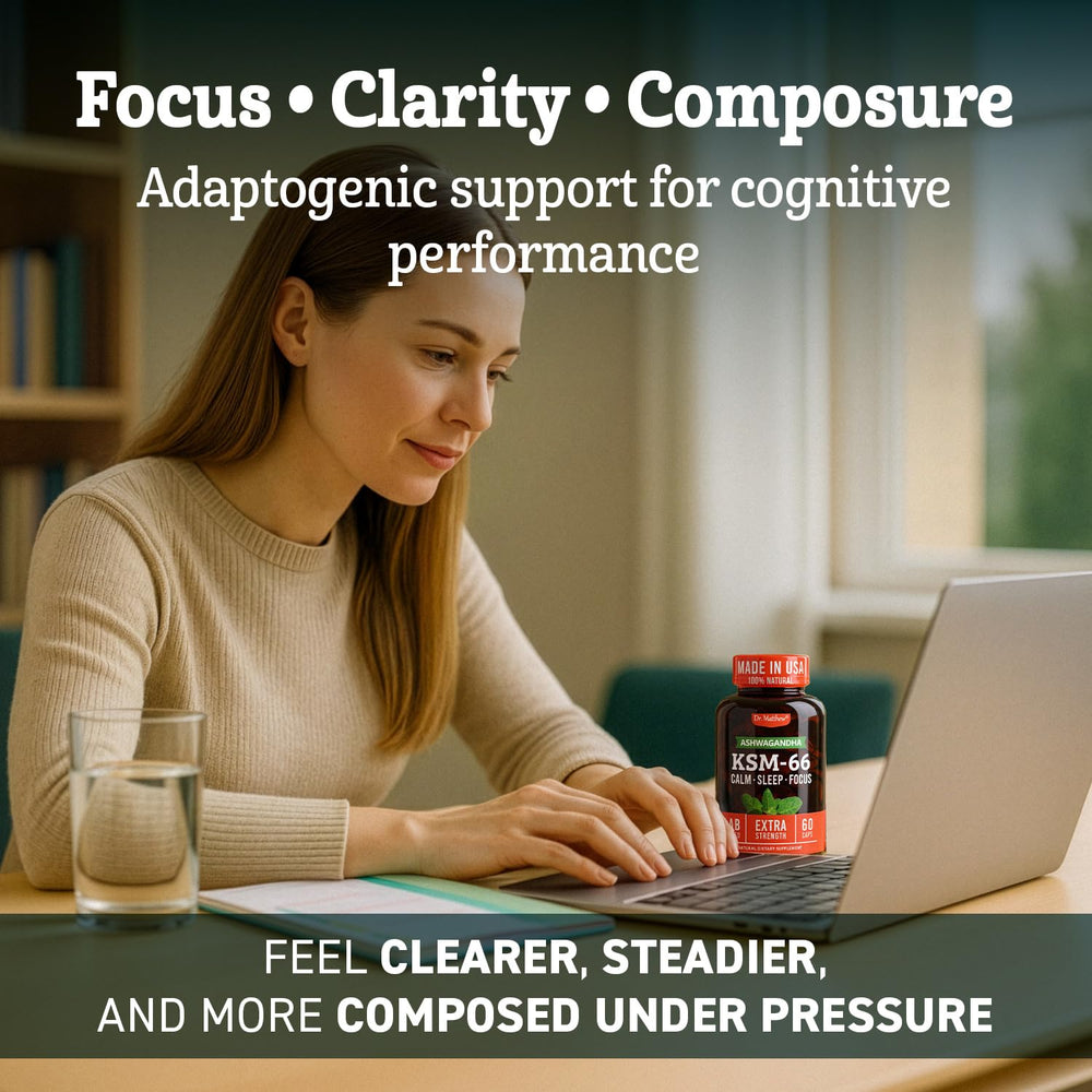 KSM-66 Ashwagandha 600mg capsules