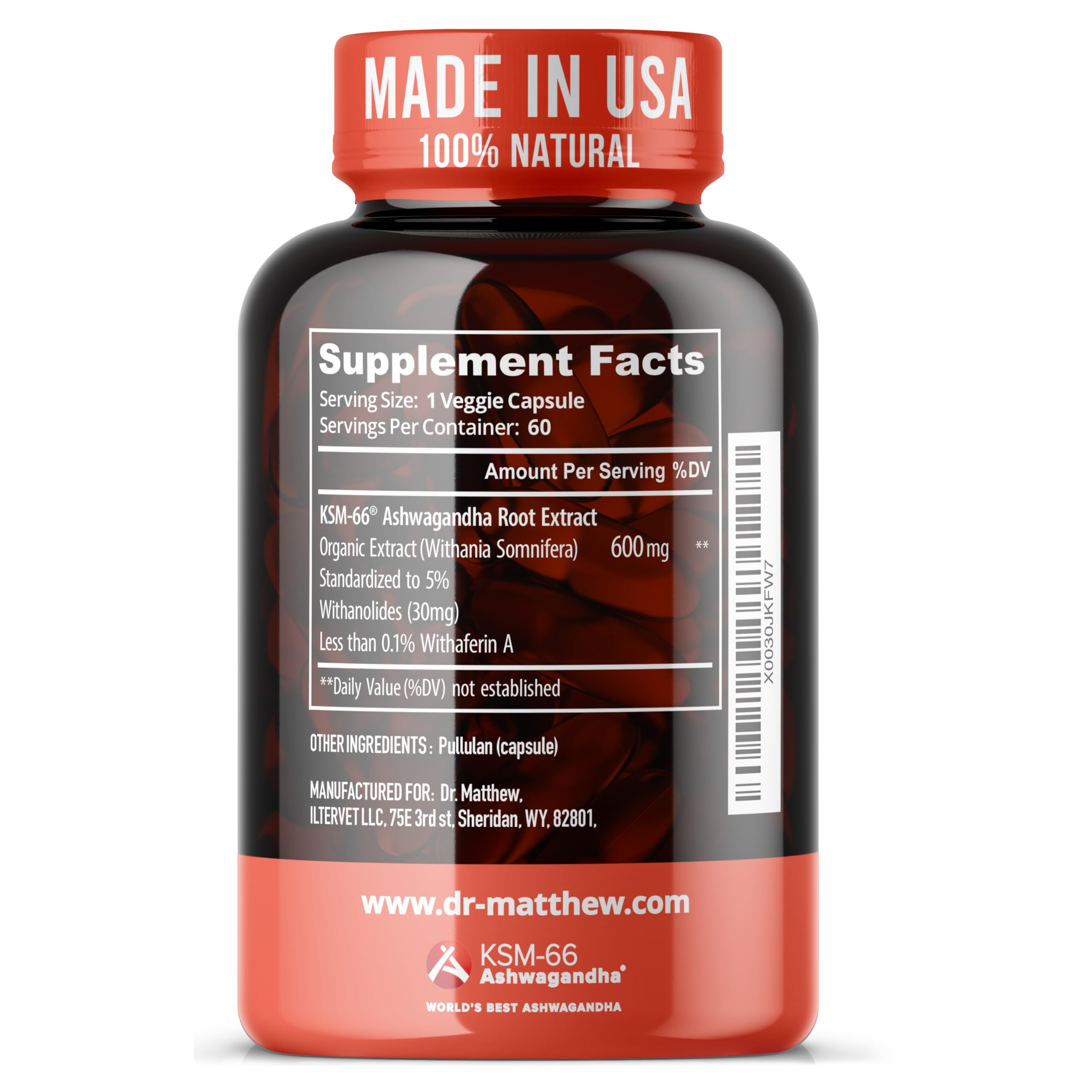 GMP-certified USA facility icon and product