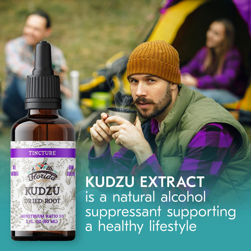 Kosher-certified organic kudzu extract bottle