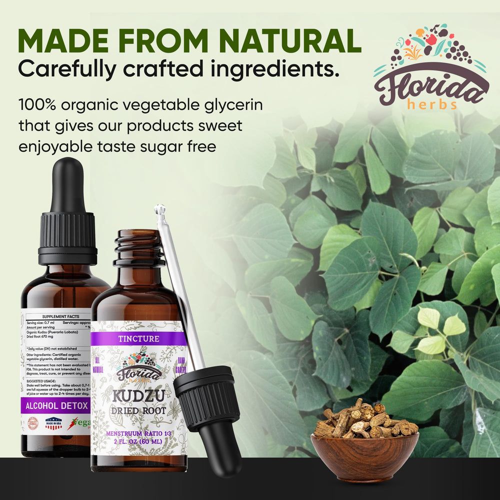 Made in USA seal on kudzu extract packaging