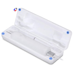 Front view of Kuflant Type-C travel case for Laifen Wave toothbrush