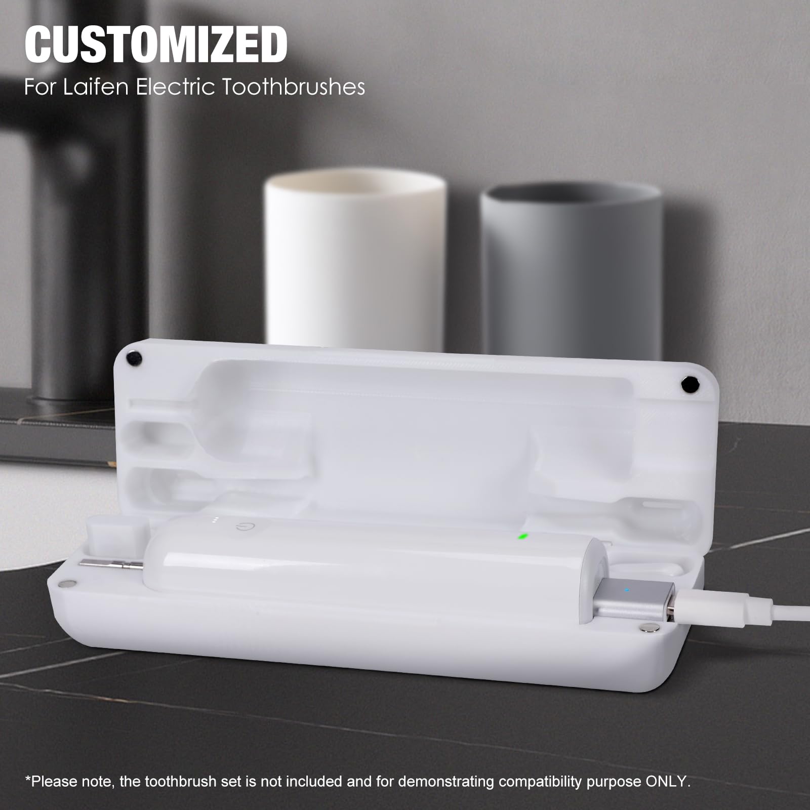 Lightweight travel case with magnetic edges