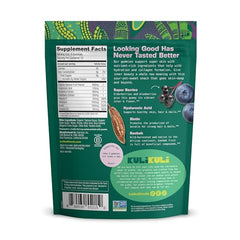 Kuli Kuli Super Gummies bottle back and nutrition label
