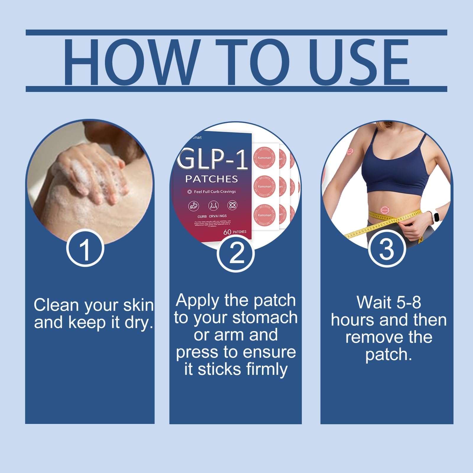 Close-up of plant-based ingredients used in GLP-1 patches