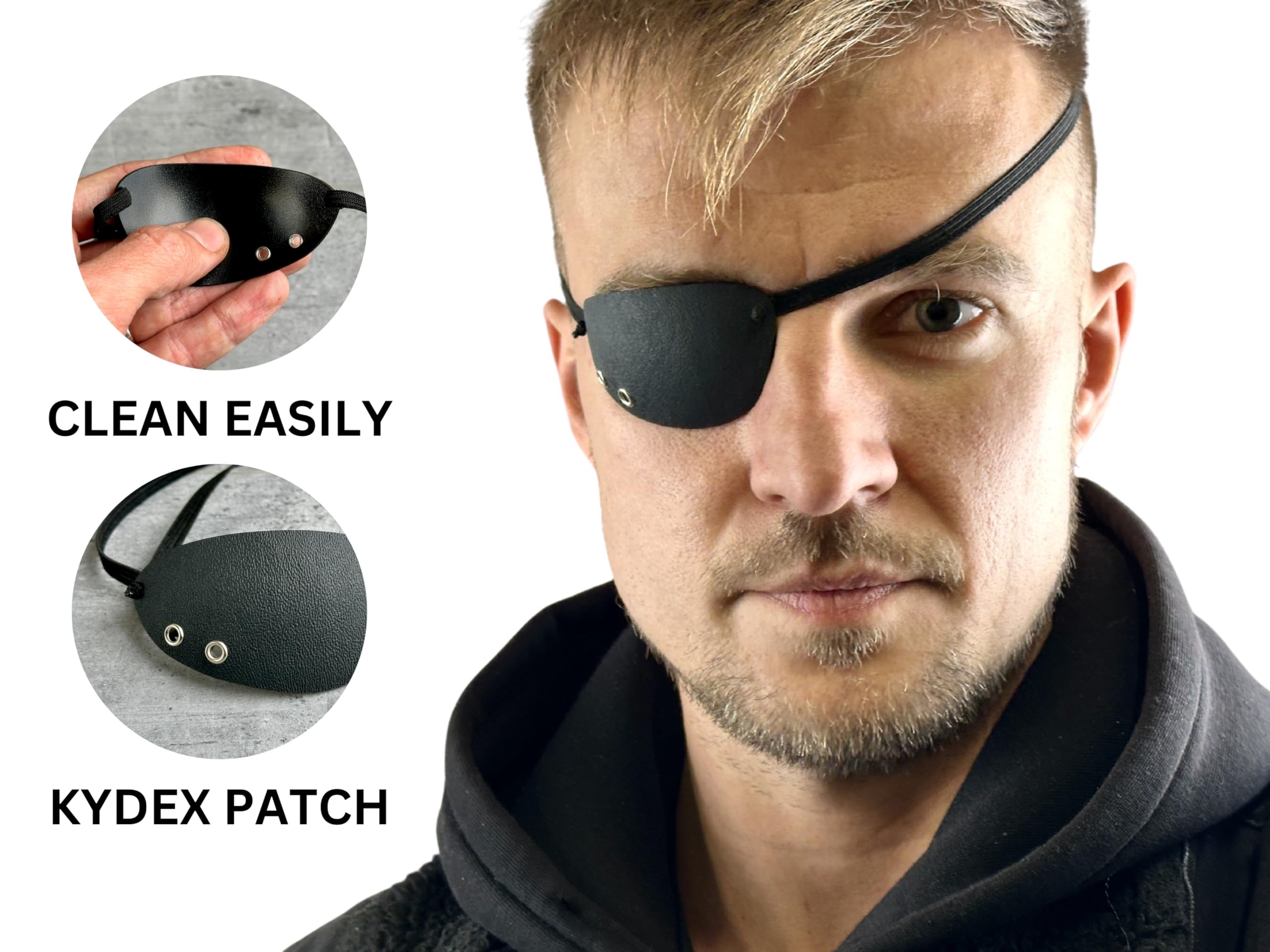 Ideal for lazy eye therapy, cosplay, pirate costume and daily protection