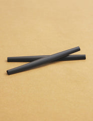 Non-slip textured silicone grip on temple sleeve