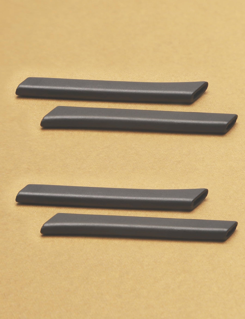 Anti-slip silicone grip on eyewear temple
