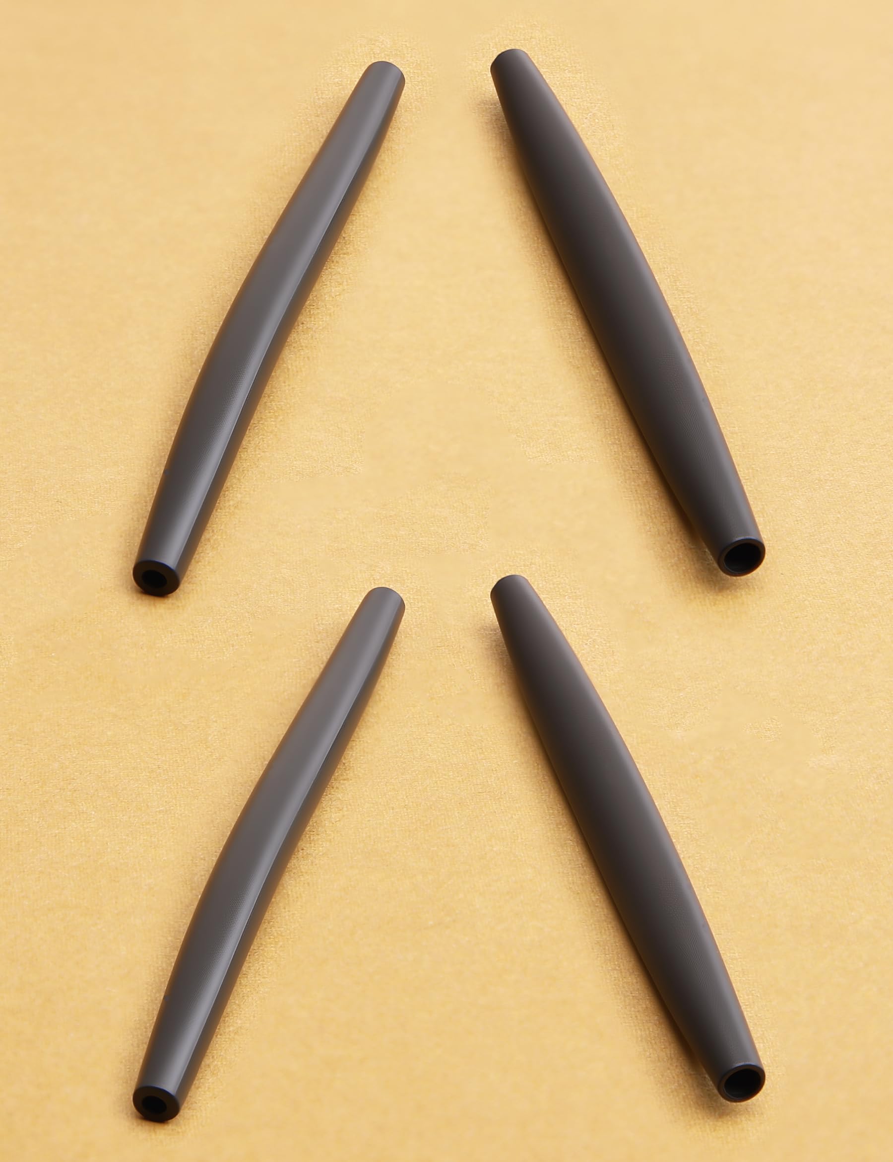 Kygear non-slip silicone glasses arm covers in black