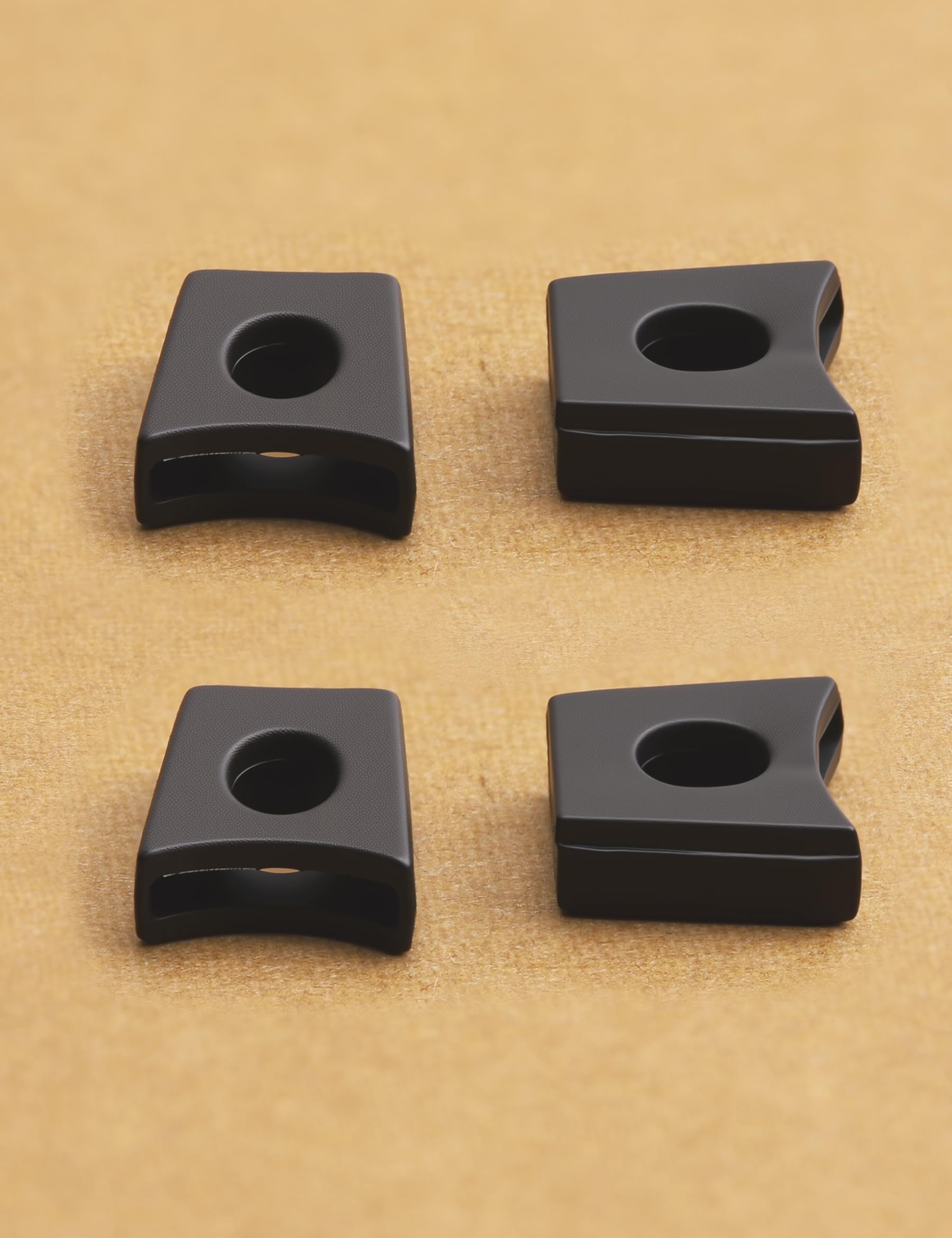 Flexible silicone nose bridge connector detail