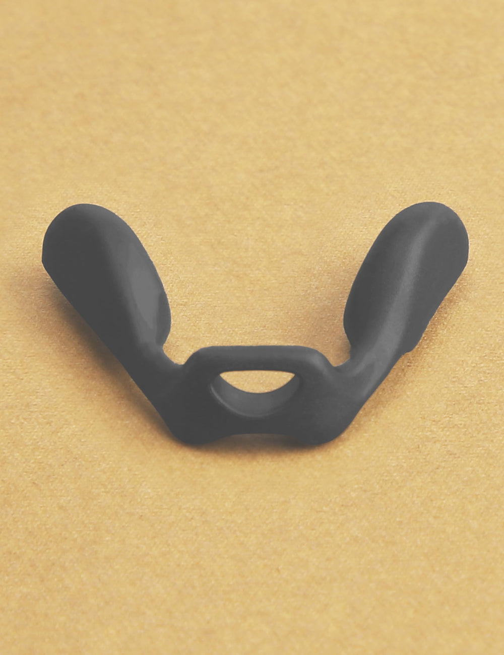 Close-up of durable skin-friendly silicone nose pad