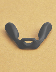 Close-up of durable skin-friendly silicone nose pad