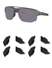 Kygear black silicone nose pads on Oakley Mercenary OO9424 sunglasses