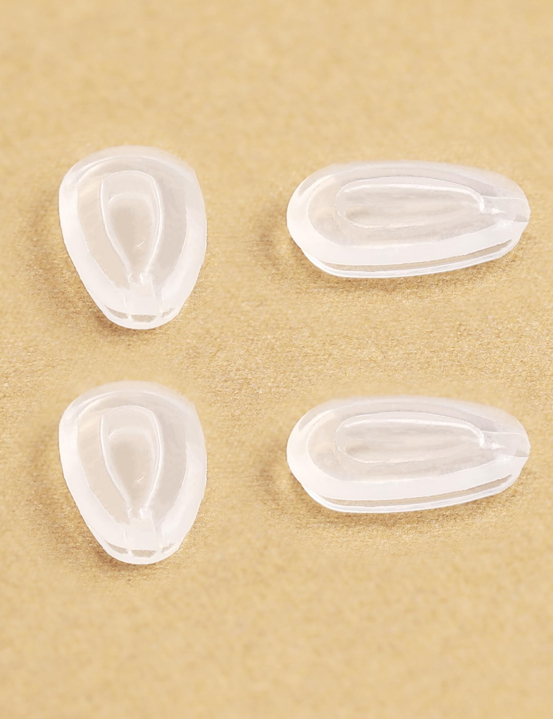 Two Kygear nose pieces installed on eyewear