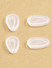Two Kygear nose pieces installed on eyewear