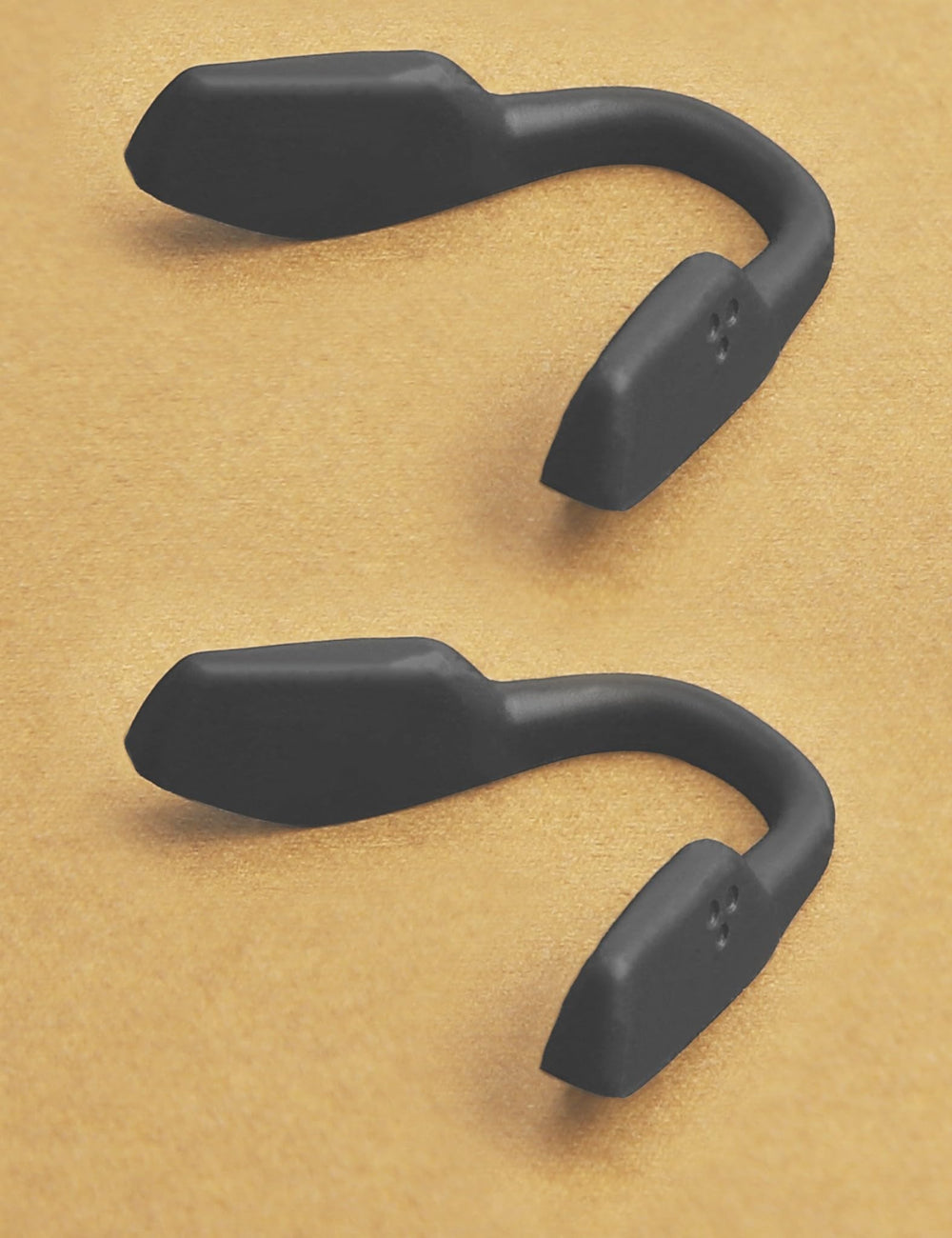 Kygear replacement silicone nose pad mounted on eyewear nose bridge