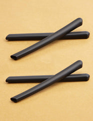 Non-slip silicone temple sleeve providing secure grip