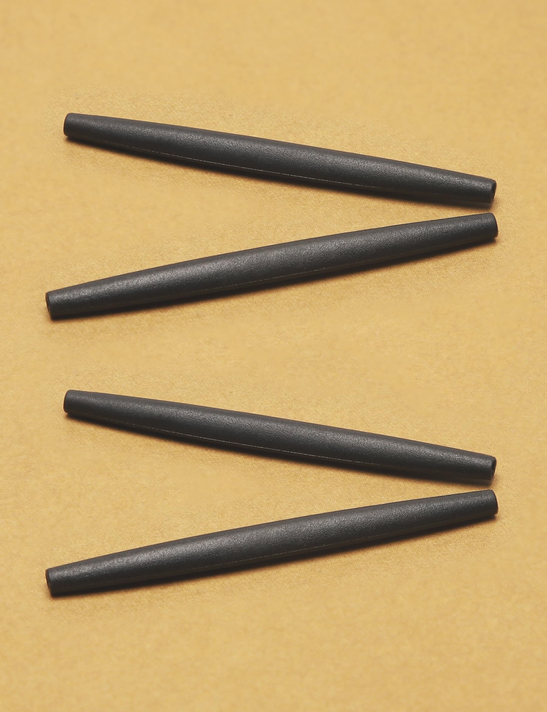Skin-friendly soft silicone material for replacement temple sleeves