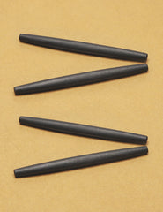 Skin-friendly soft silicone material for replacement temple sleeves