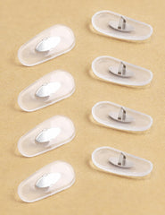 Close-up of skin-friendly soft silicone material used in Kygear nose pieces