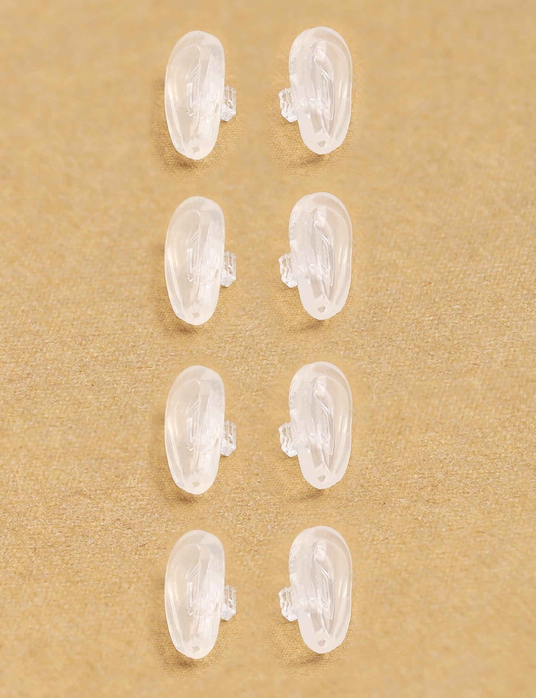 Non-slip silicone grip on the nose bridge for active wear