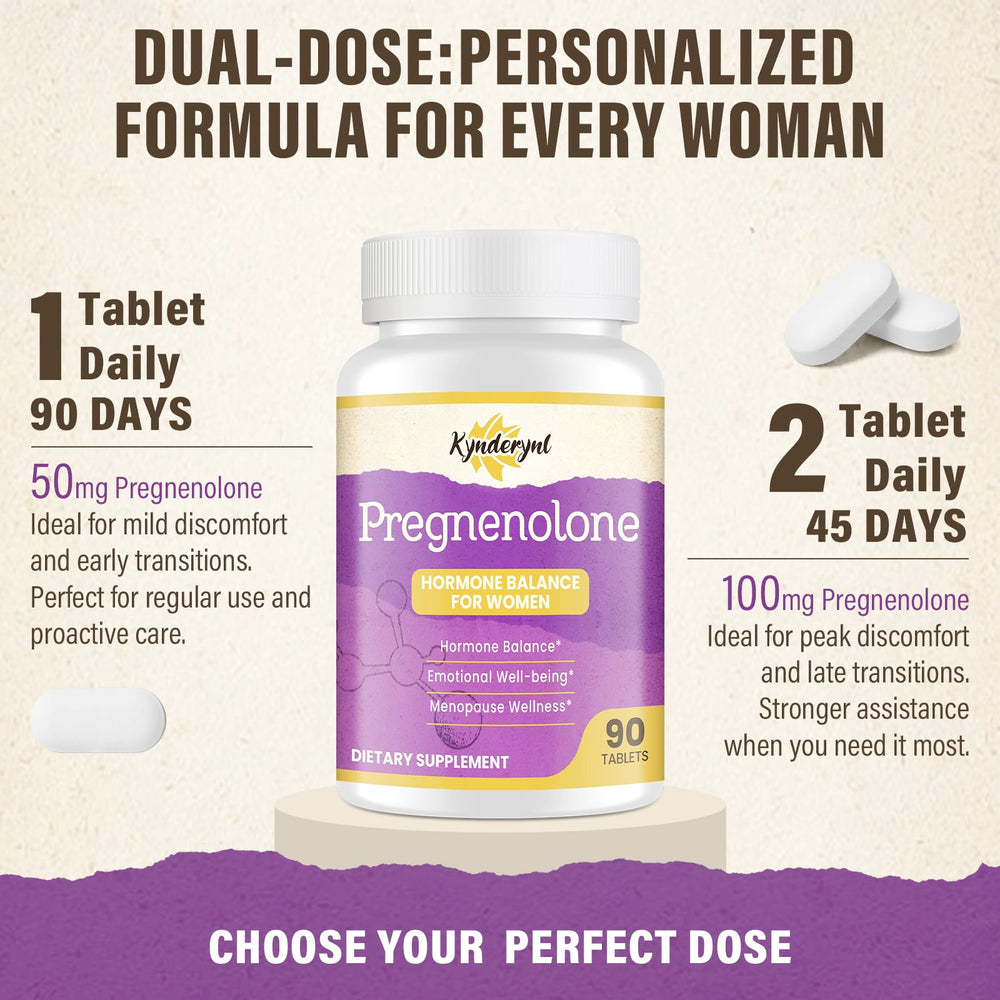 Ingredients overview: pregnenolone, DHEA, boron, black cohosh