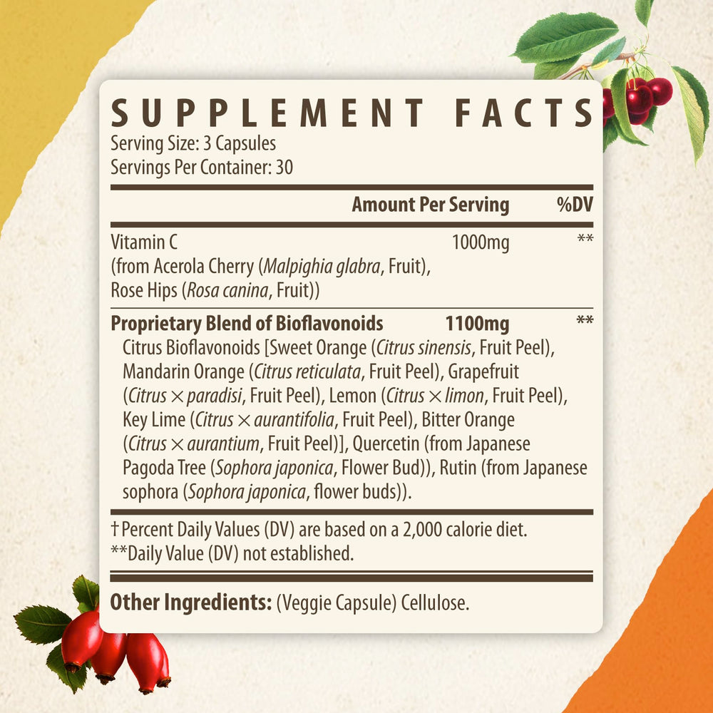 Dosing guidance showing 3 capsules daily