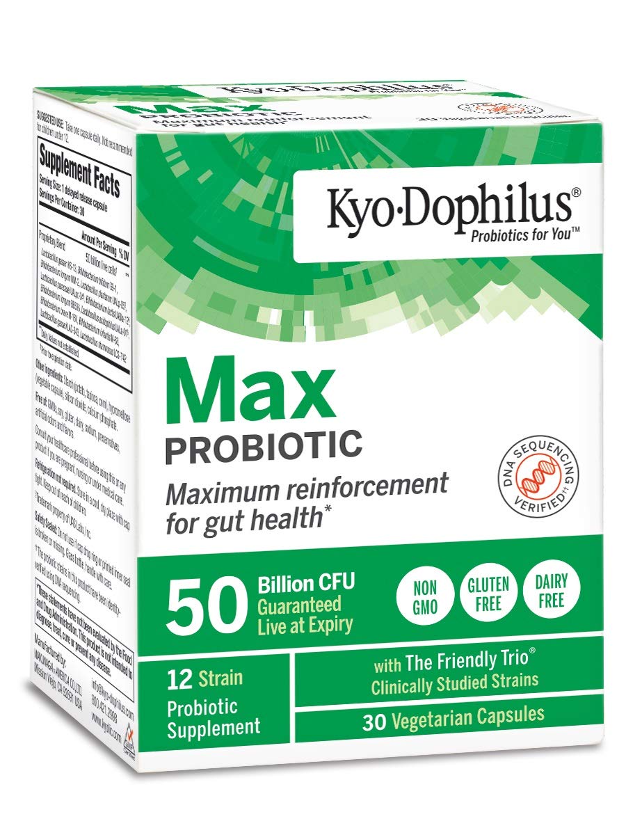 Hero image of Kyo-Dophilus Max Probiotics 30 vegetarian capsules