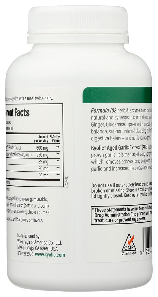 Odorless Organic Garlic Supplement