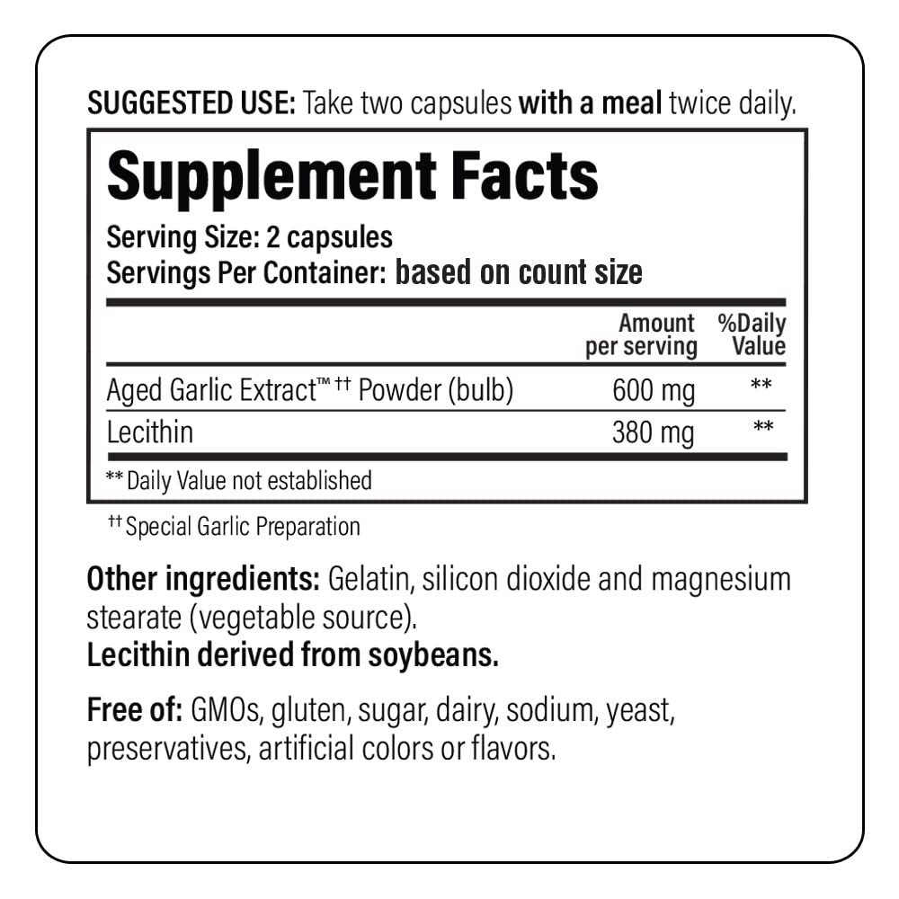 Organic garlic bulbs used in Kyolic formula