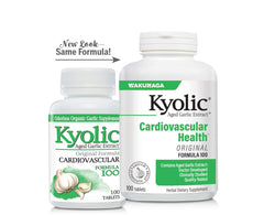 Kyolic Aged Garlic Extract Formula 100 capsules with packaging