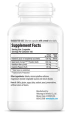 Illustration of Vitamin E, Hawthorn Berry and Cayenne Pepper as ingredients in Kyolic Formula 106