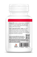 Kyolic Formula 109 bottle label close-up