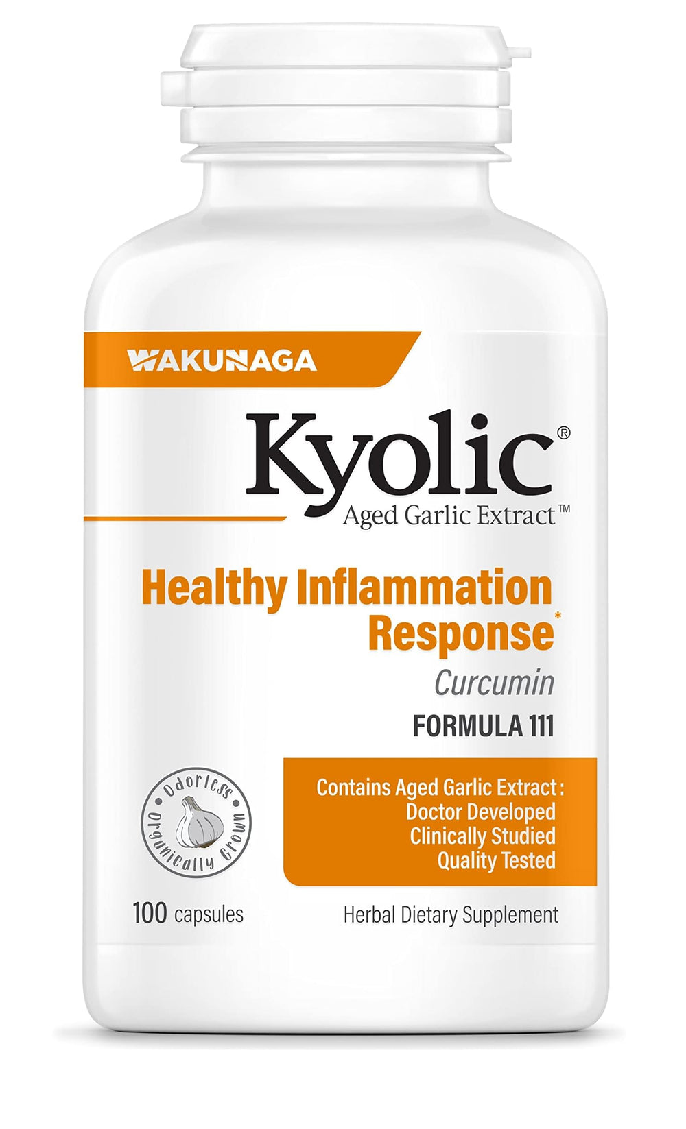 Kyolic Aged Garlic Extract Formula 111 bottle