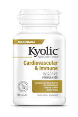 Kyolic Aged Garlic Extract Formula 200 supporting cardiovascular health