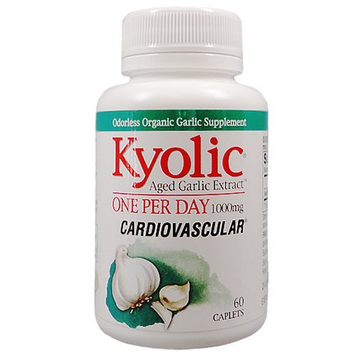 Kyolic Aged Garlic Extract One Per Day 60 Caplets 1000 mg