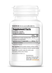 Odorless Kyolic Curcumin capsules with Bioperine