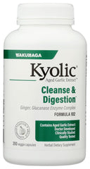 Kyolic Formula 102 Aged Garlic Extract 200 Veggie Capsules